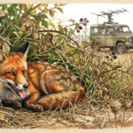 Fox Hunt on hot summer day